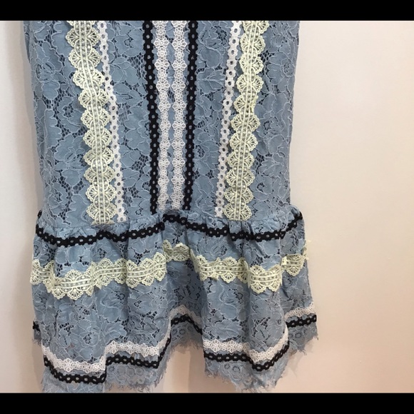 FOXIEDOX ANTHRO LACE DETAIL DRESS NWT SZ XS - Picture 6 of 8